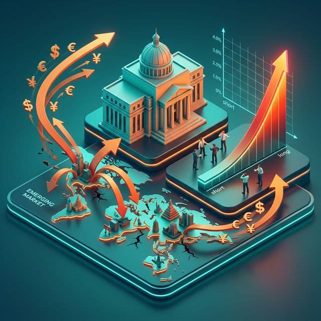 3D animated infographic of 2013 Taper Tantrum